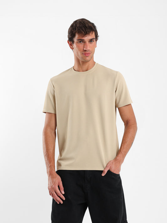 Textured Relaxed T-Shirt