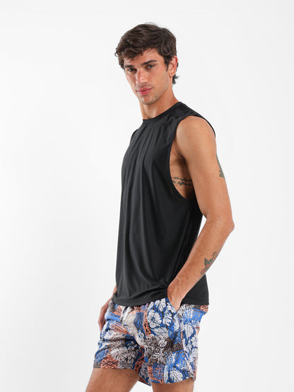 Sleeveless Mesh Performance T-Shirt