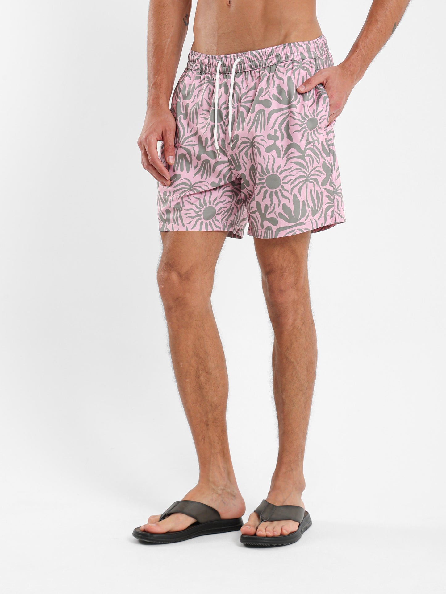Sun Printed Swim Shorts