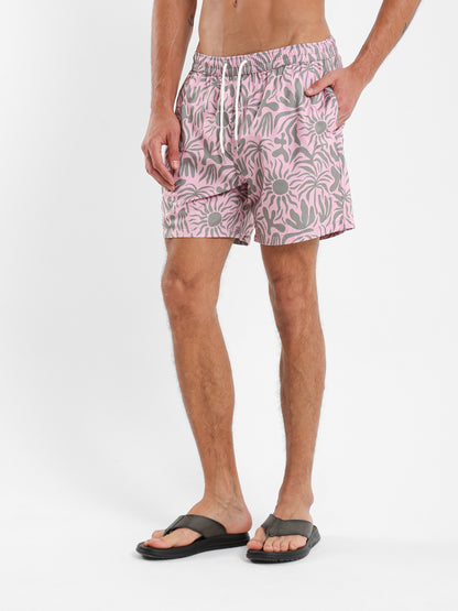 Sun Printed Swim Shorts