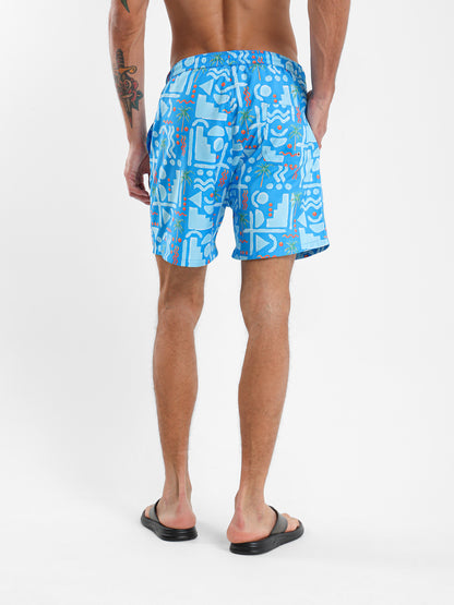 Printed Swim Shorts