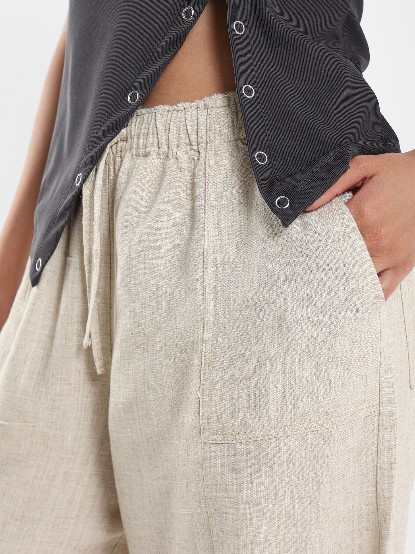 Linen Loose Fit Pants