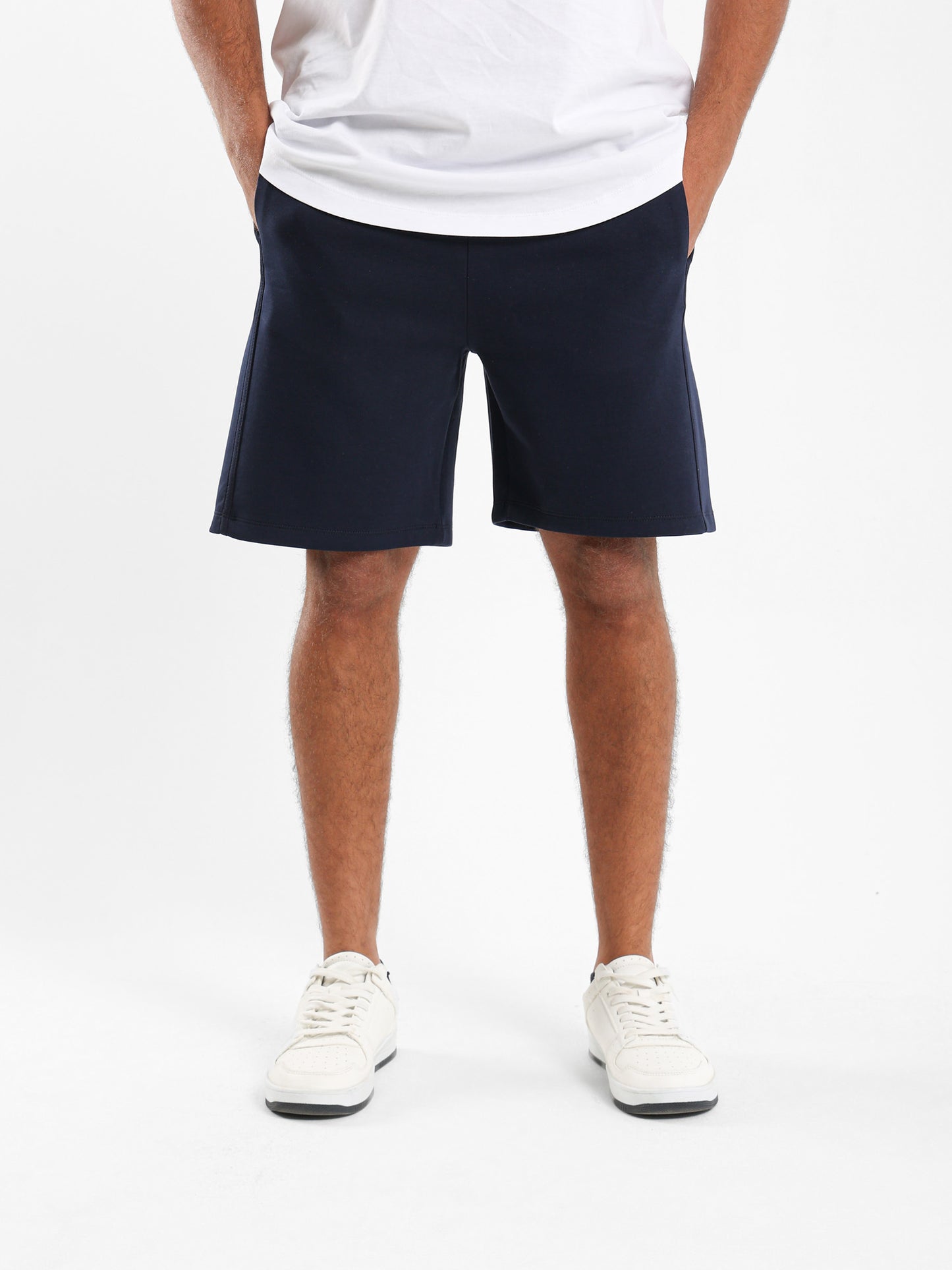 Solid Knitted Shorts