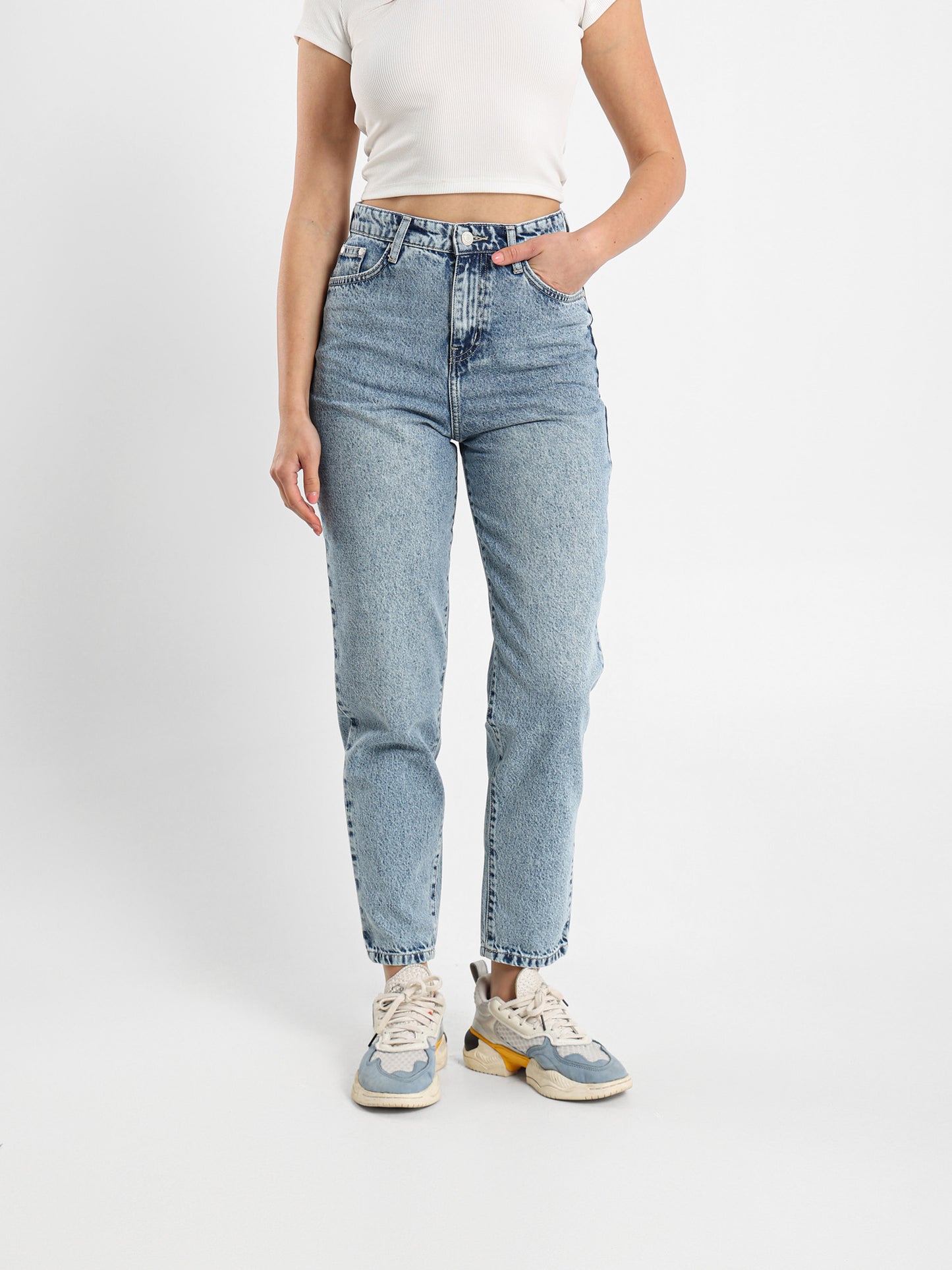 High waist Slouchy Mom Fit Jeans