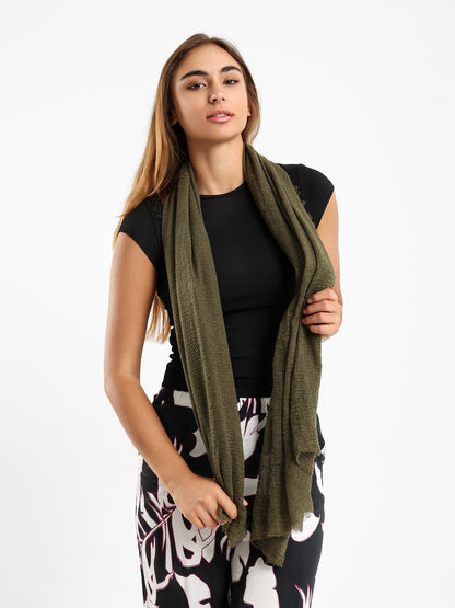 Textured Lightweight Scarf