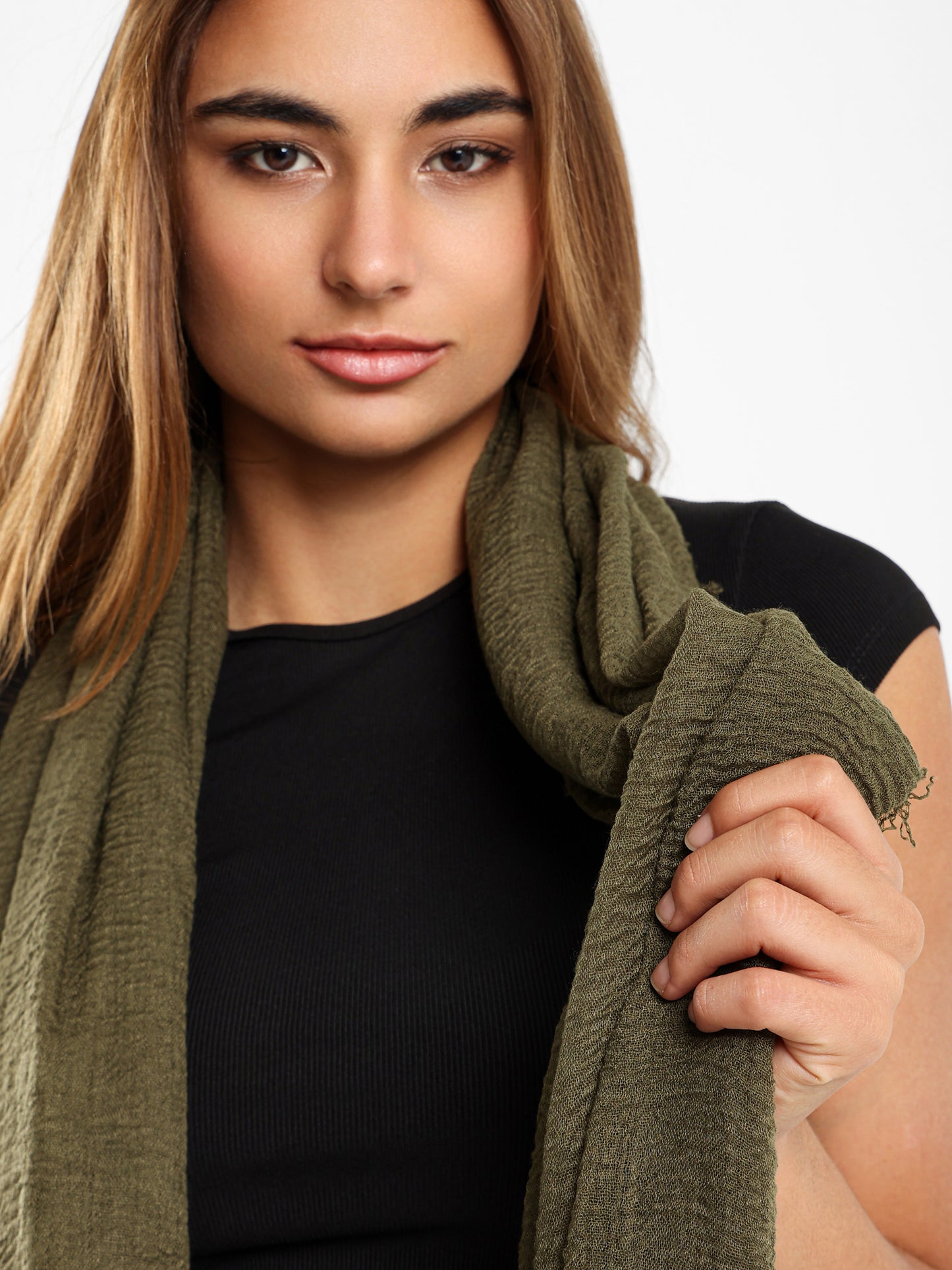 Textured Lightweight Scarf