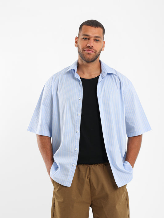 Relaxed Fit Striped Shirt