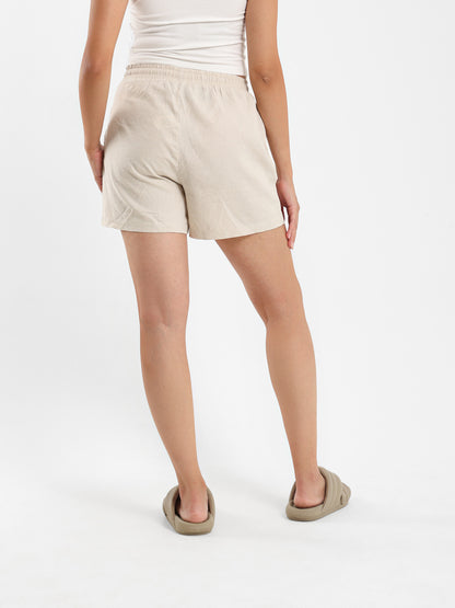 Drawstring Waist Casual Shorts