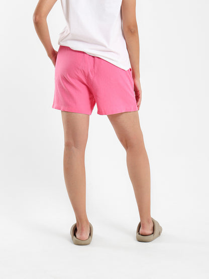 Drawstring Waist Casual Shorts