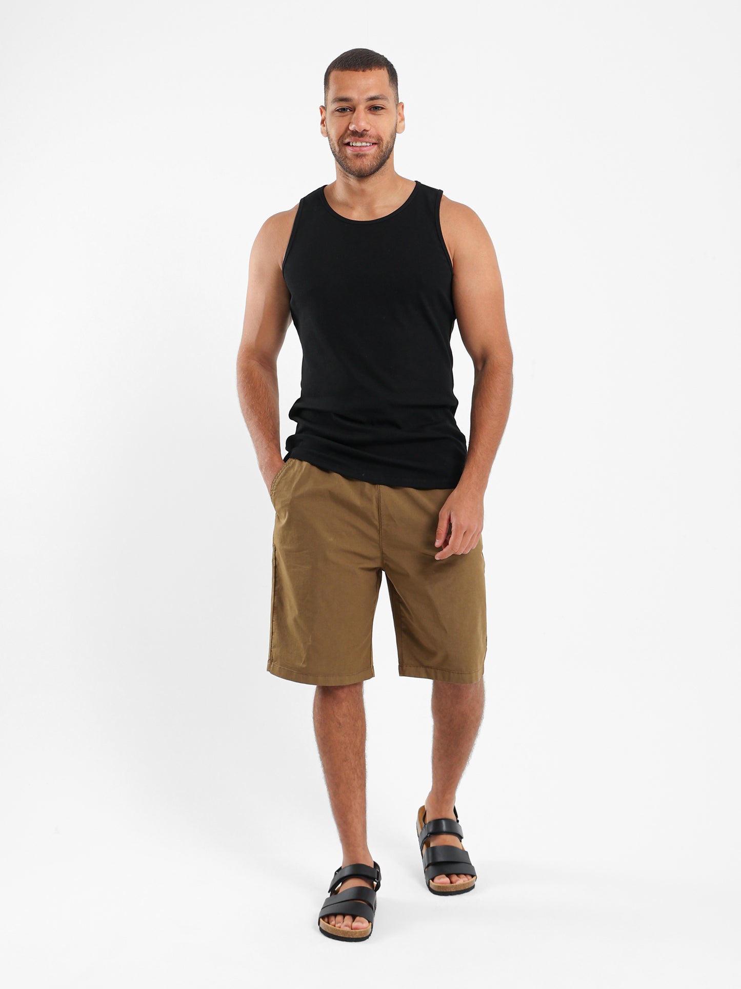 Ribbed Fitted Tank Top