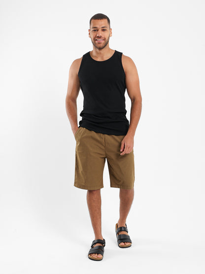 Ribbed Fitted Tank Top