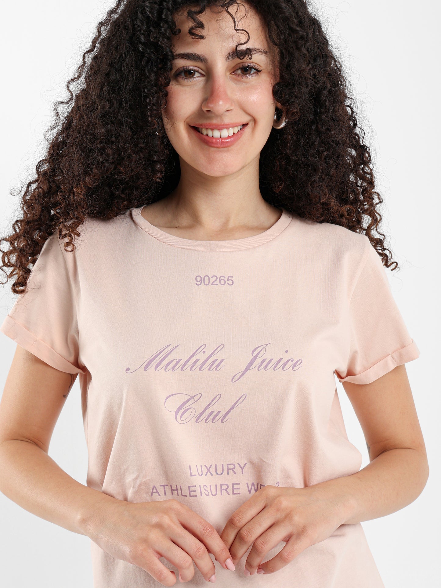 “Malibu Club” Print T-Shirt