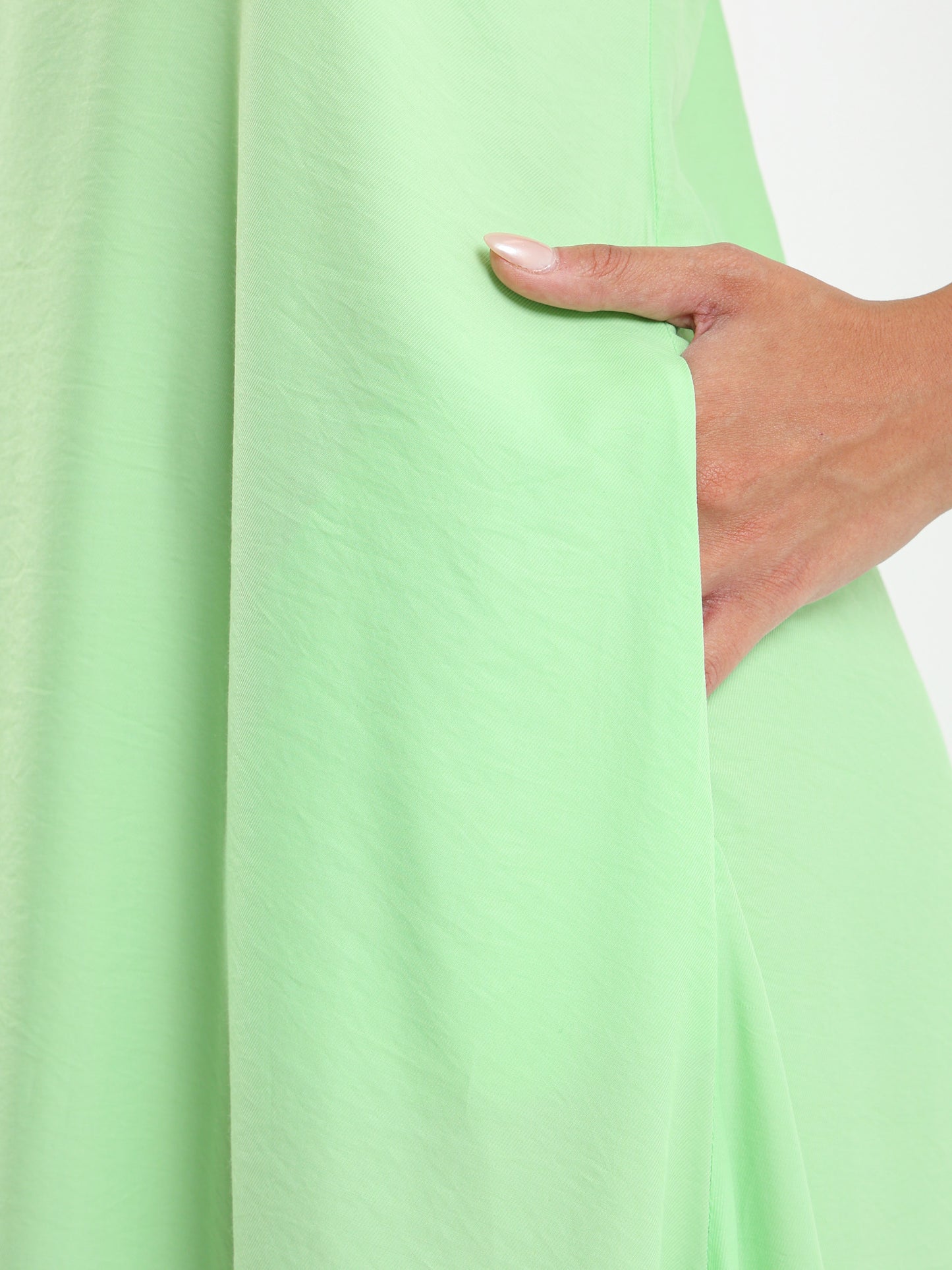 Strappy Long Dress with Ruffle Detail