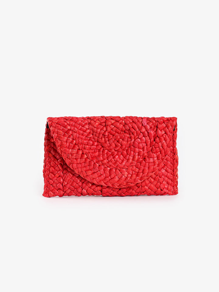 Straw Clutch Bag