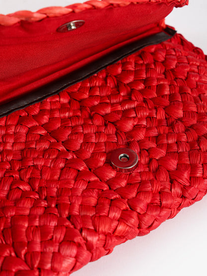 Straw Clutch Bag