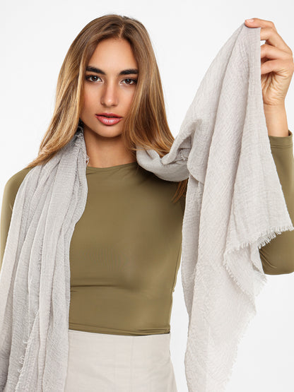 Textured Lightweight Scarf