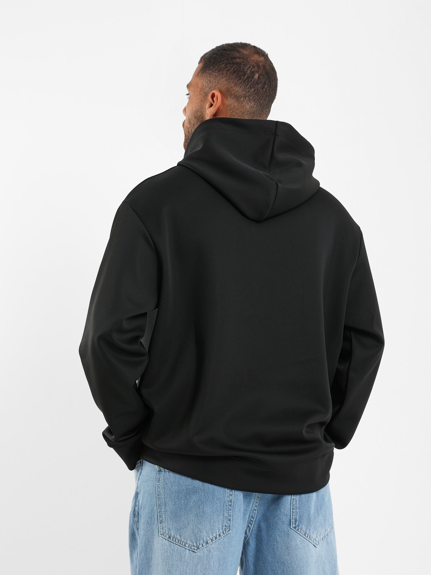 Mesh Kangaroo Pocket Hoodie - Outlet