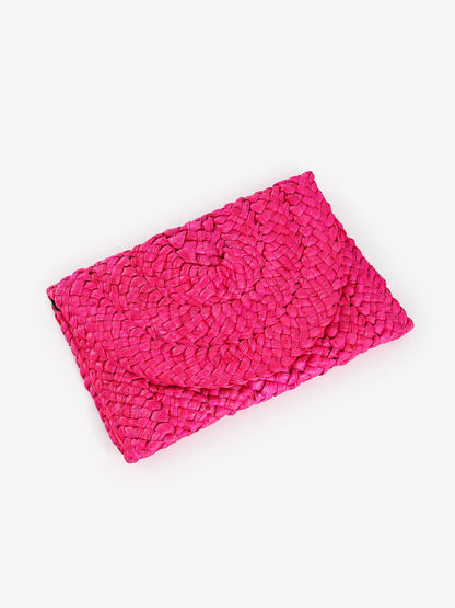 Straw Clutch Bag