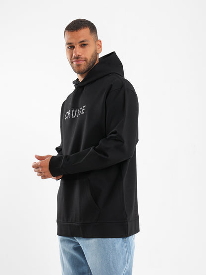 Cruise Eyelet Print Regular Hoodie - Outlet