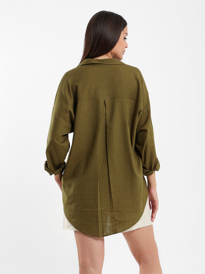 Oversized Linen Shirt