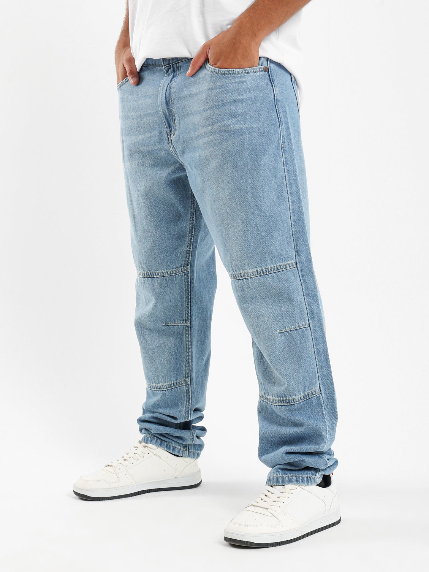 Knee Panel Detail Jeans
