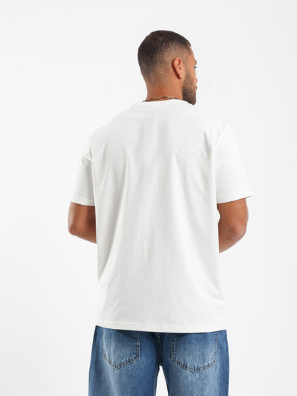 Timing is Everything Text Print T-Shirt