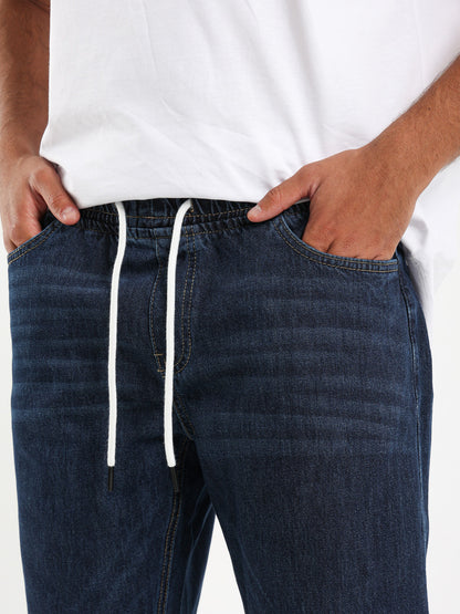 Relaxed Fit Jogger Jeans