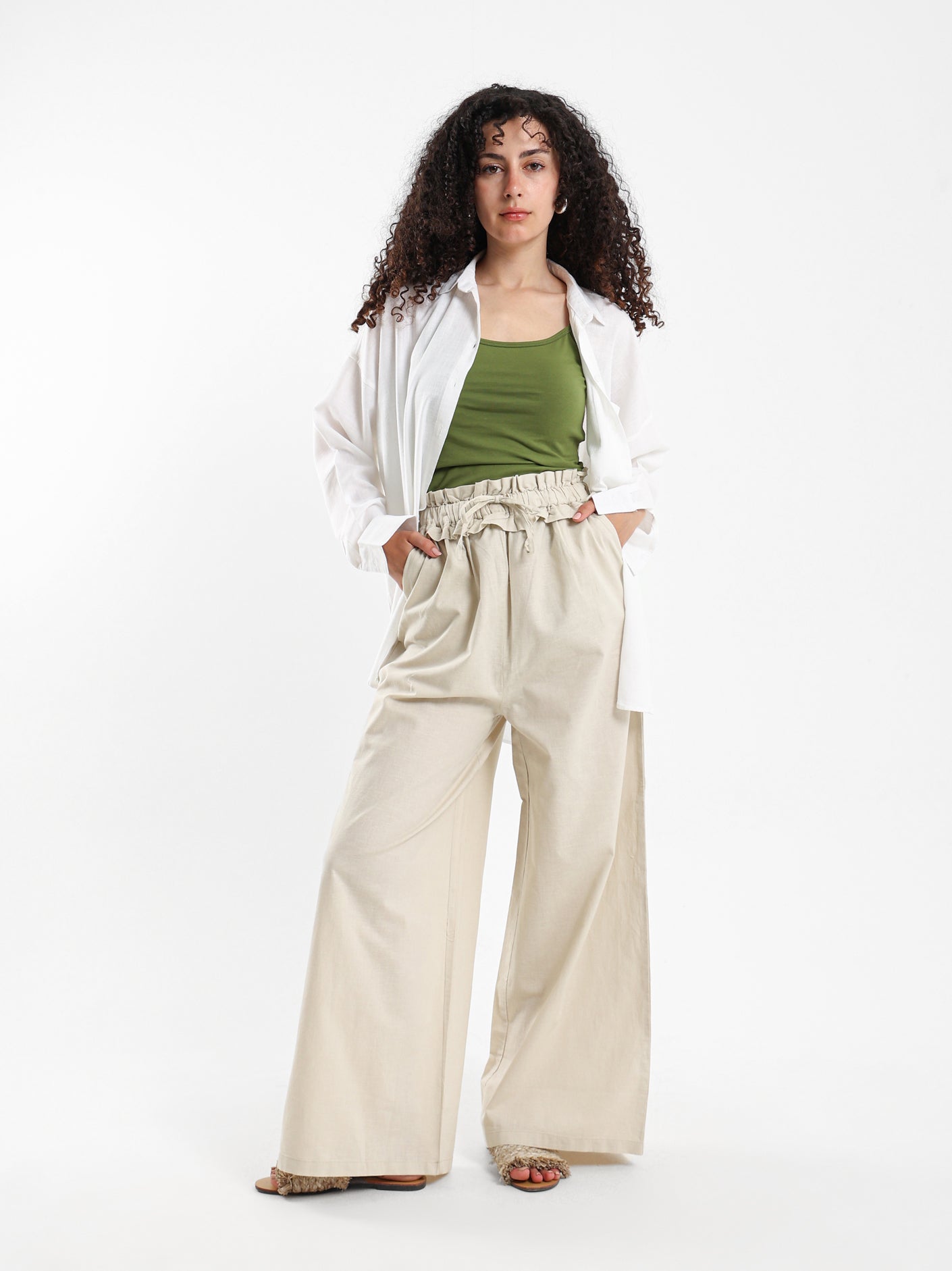 Oversized Linen Shirt