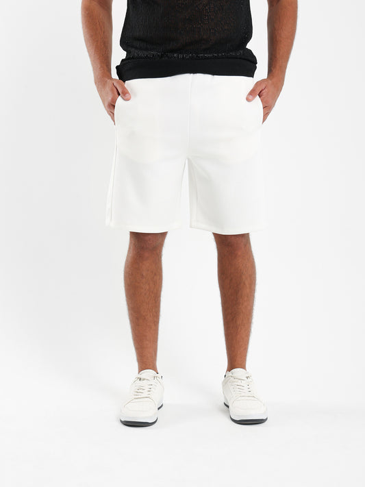 Solid Knitted Shorts