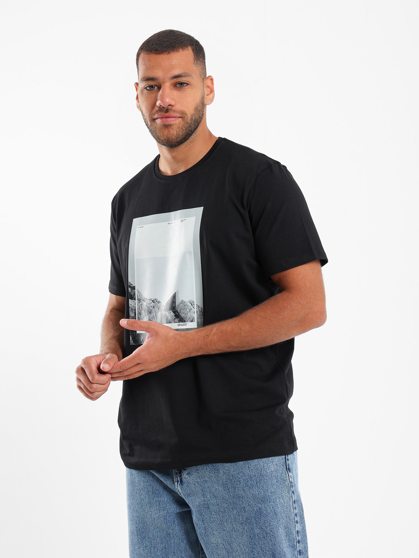 Organza Nature Front Print T-Shirt - Outlet