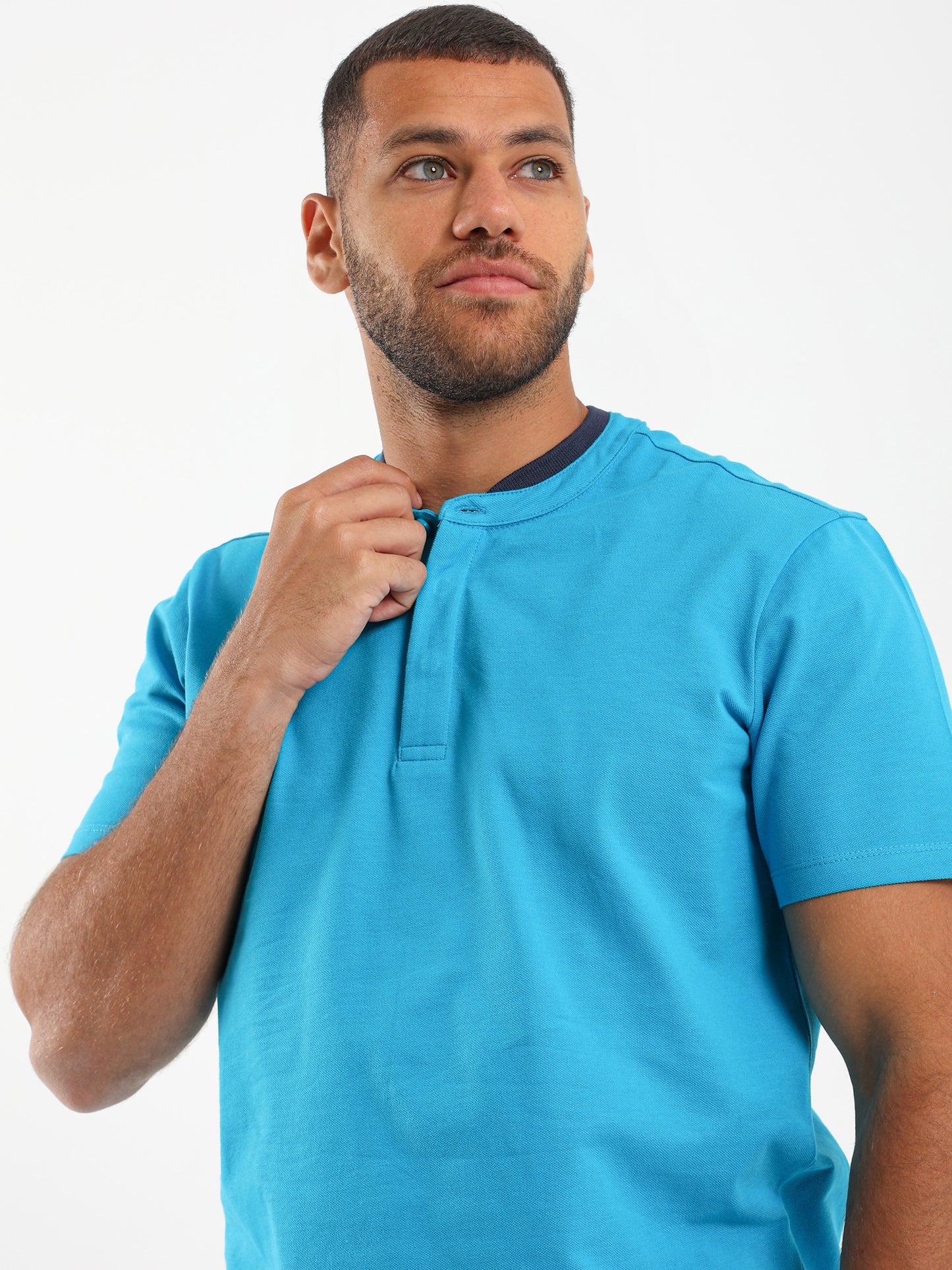 Baseball Collar Polo Shirt - Outlet
