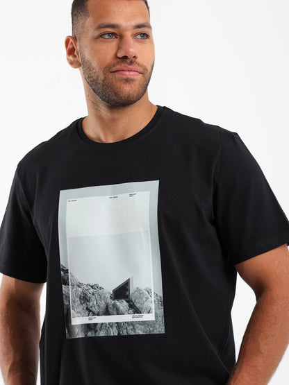 Organza Nature Front Print T-Shirt - Outlet