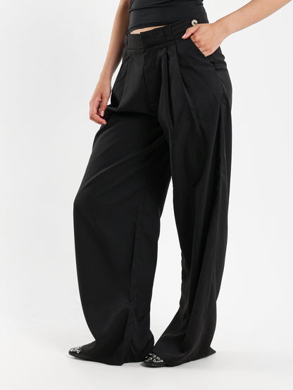 Front Pleated Pants