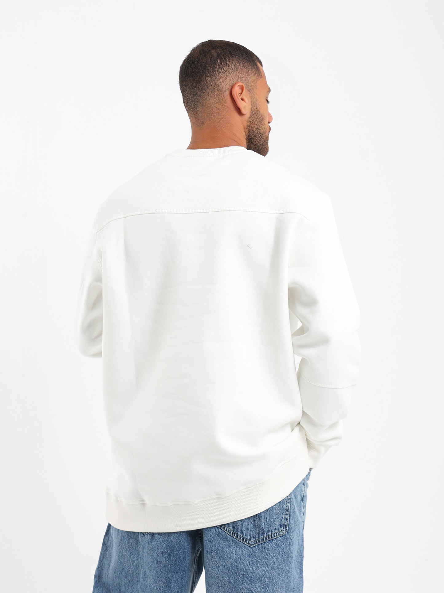 Somethings Cosmic Printed Sweatshirt - Outlet