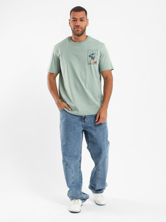 Cowboy-Cut Jeans Below Knee - Outlet