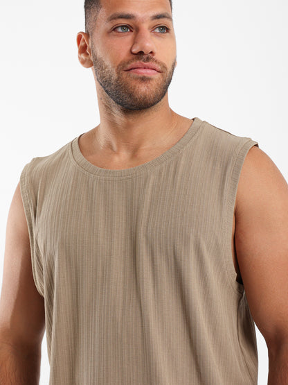 Irregular Derby Tank Top