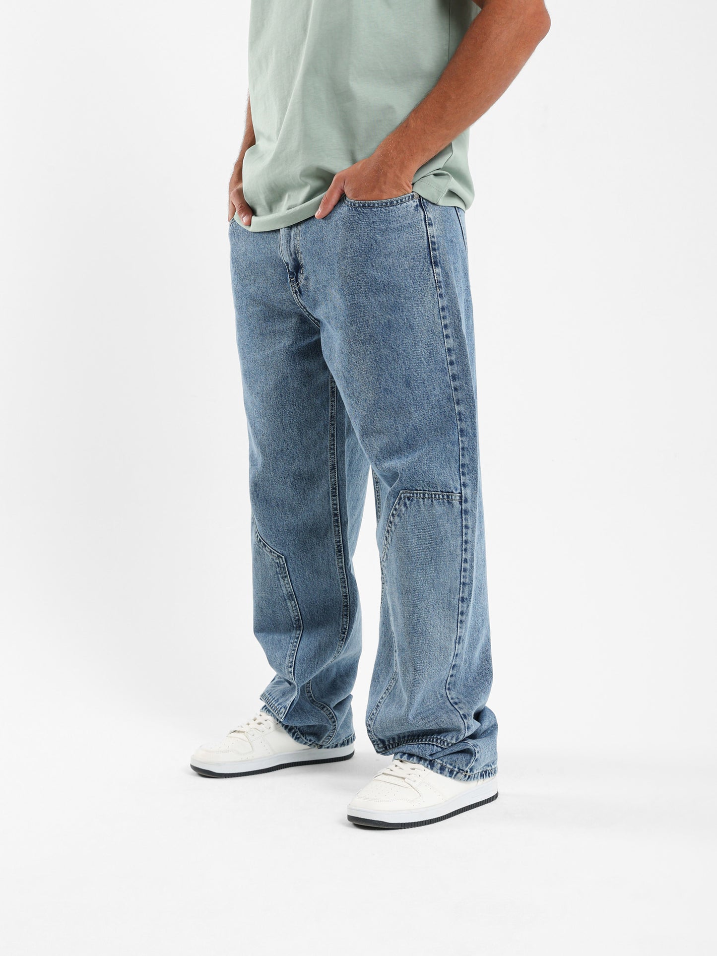 Cowboy-Cut Jeans Below Knee - Outlet