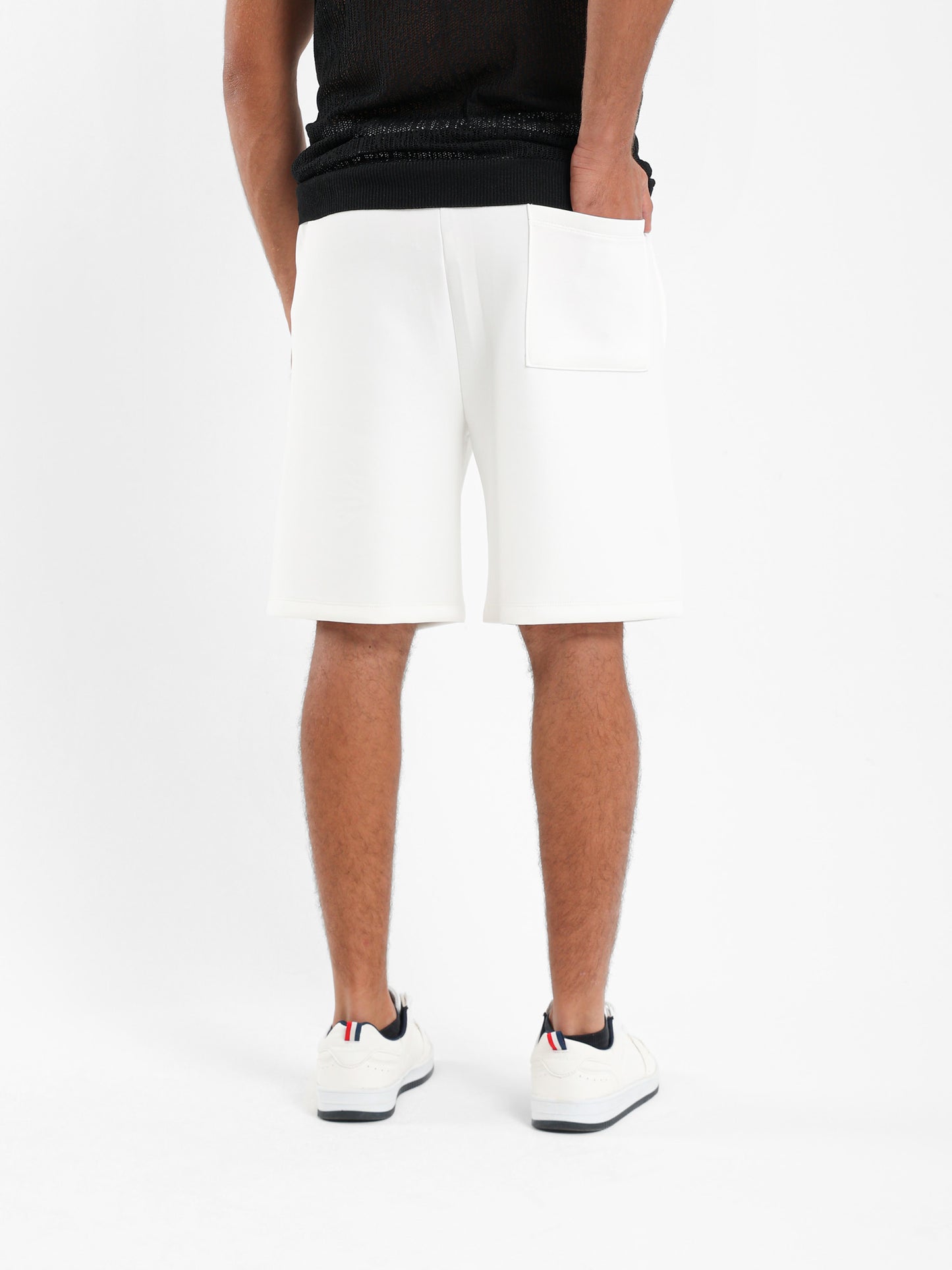 Solid Knitted Shorts