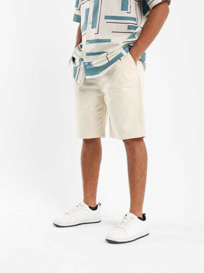 Shorts with Elasticated Waistband
