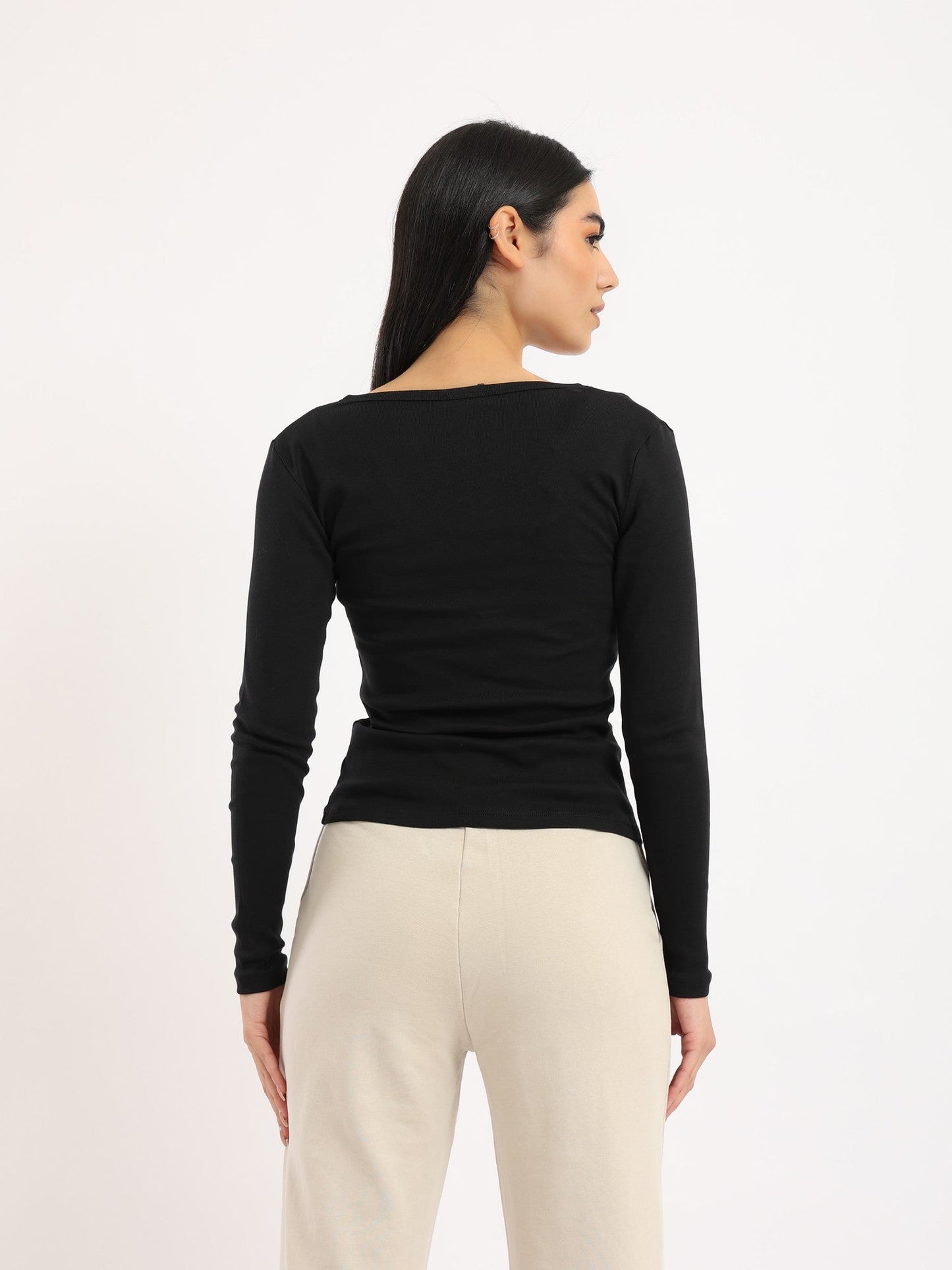 Cardigan - Button Closure - Slip-On - Outlet