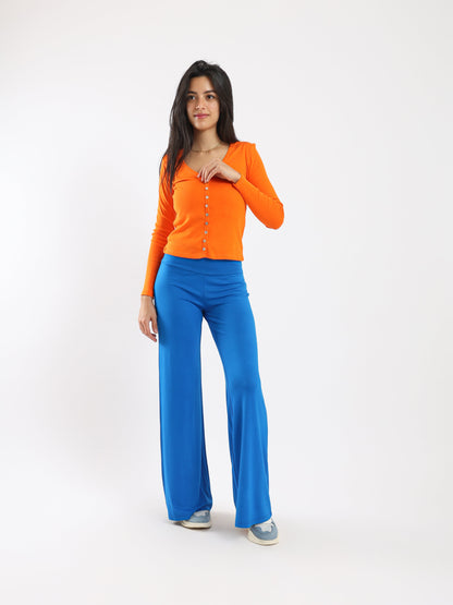 Cardigan - Button Closure - Slip-On - Outlet