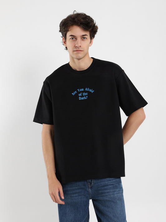 Are You Afraid Of The Dark Printed T-Shirt