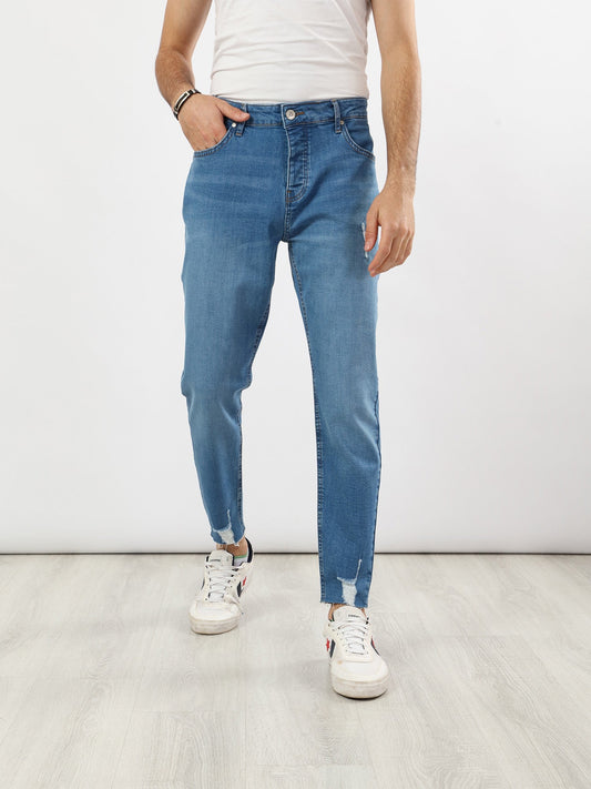 Jeans - With Pockets - Belt Loop