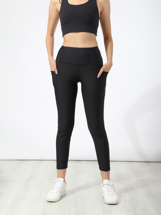 Leggings - Solid - Slip-on