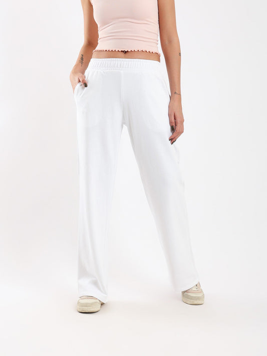 Pants - Solid - Elasticated Waist