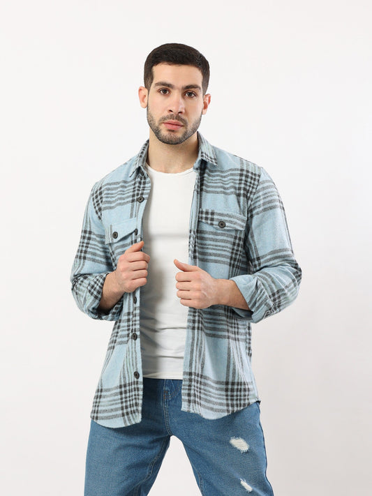 Shirt - Buttoned - Checkered