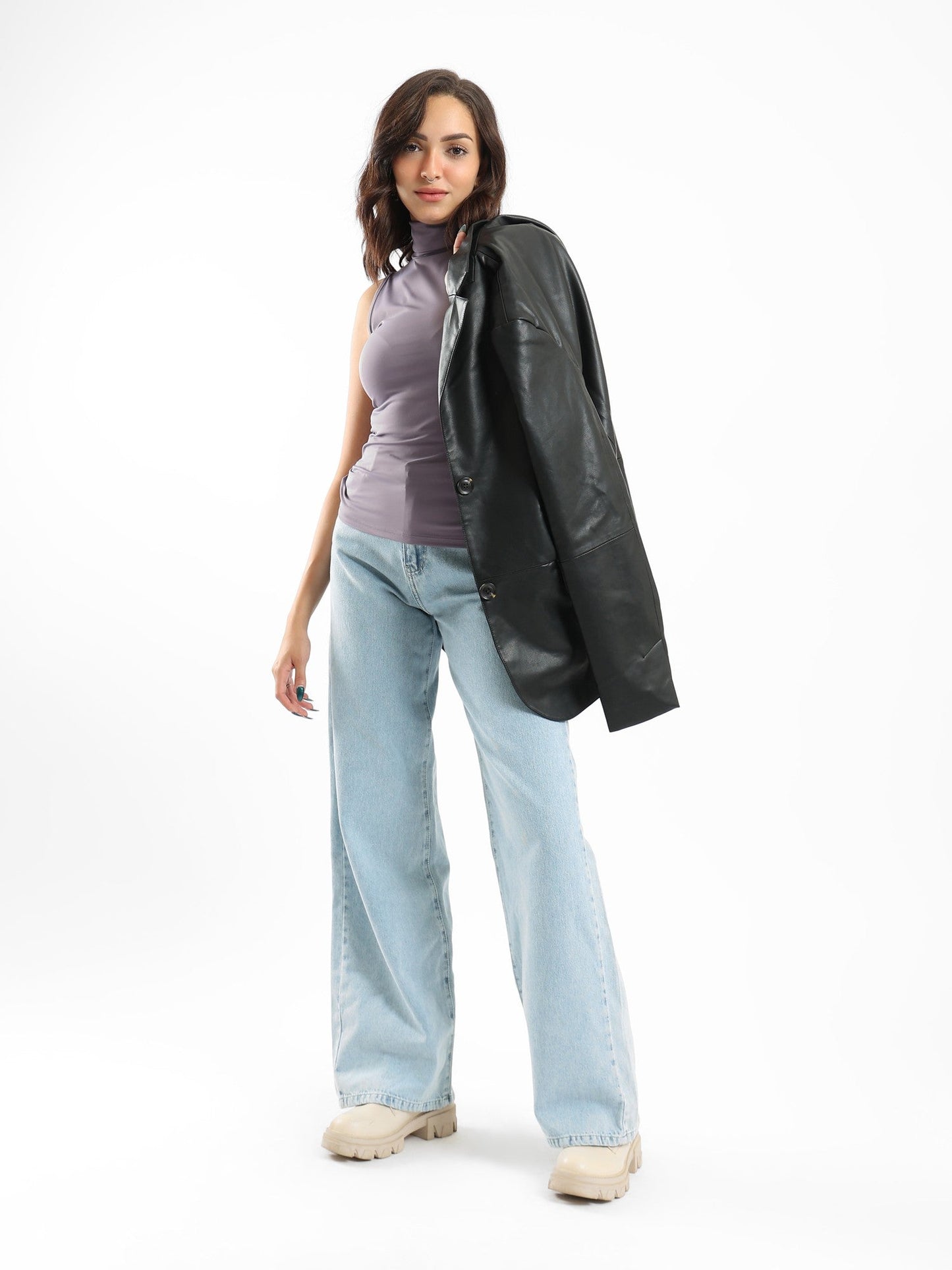 Shirt - Leather - Oversized