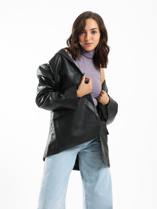 Shirt - Leather - Oversized