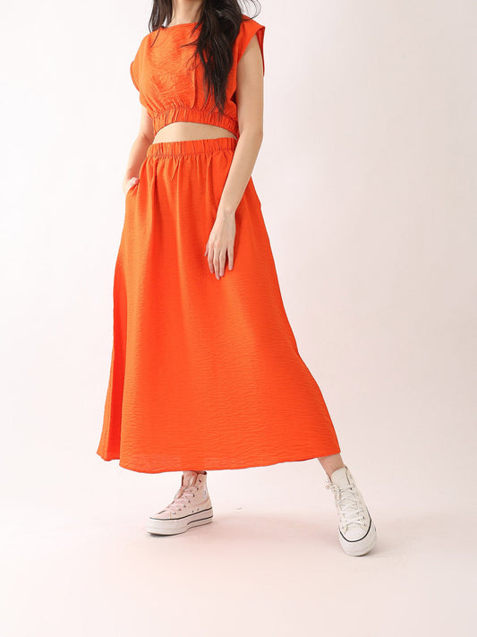 Skirt - Elasticated Waist - Plain