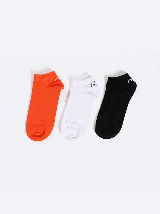 Socks 3 Pairs - Low Neck